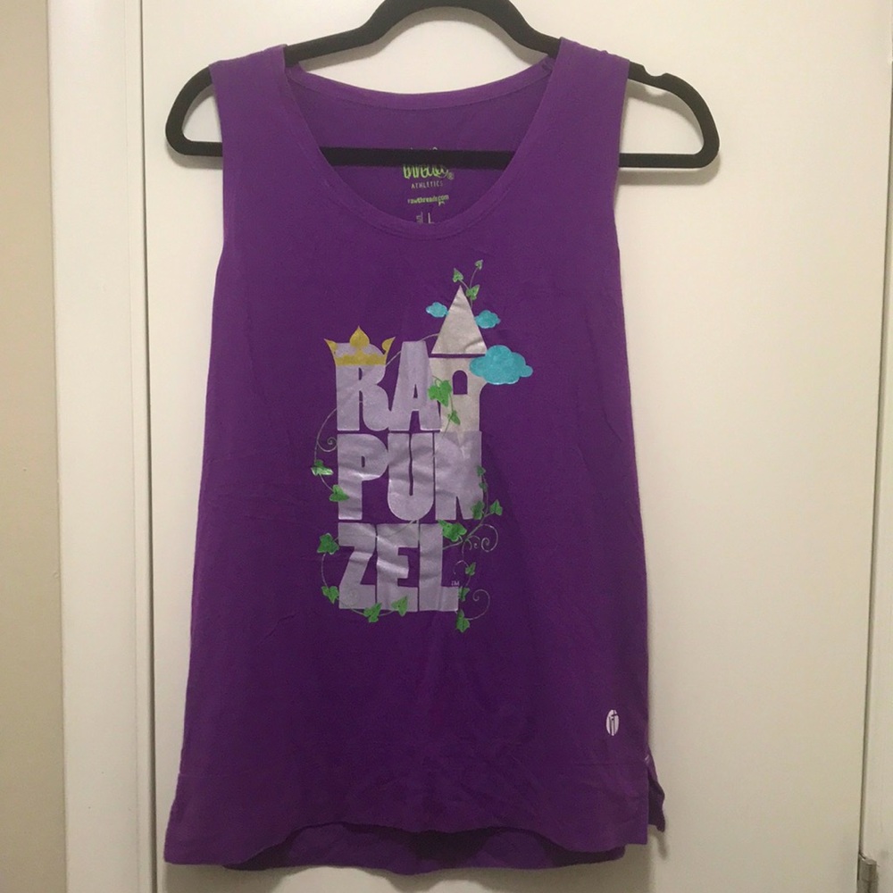 runDisney Rapanzuel 2016 bamboo tank top